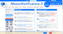 Desktop Screenshot of messonotificatore.it