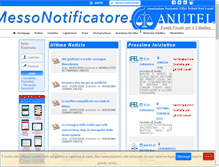 Tablet Screenshot of messonotificatore.it